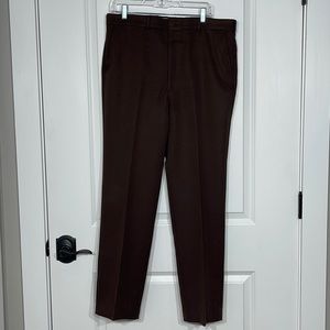 Flexslax brown Sears Sportswear dress pants
